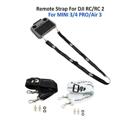 Remote Controller Lanyard NeckStrap w Fixed Clip Hook for DJI MINI 2/Mini 3 4 Pro/Air 2S/Mavic 3 DJI RC 2 N2 Drone Accessories