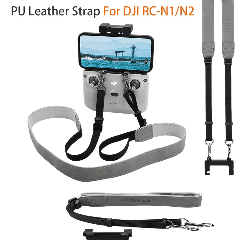 Remote Controller Lanyard NeckStrap w Fixed Clip Hook for DJI MINI 2/Mini 3 4 Pro/Air 2S/Mavic 3 DJI RC 2 N2 Drone Accessories