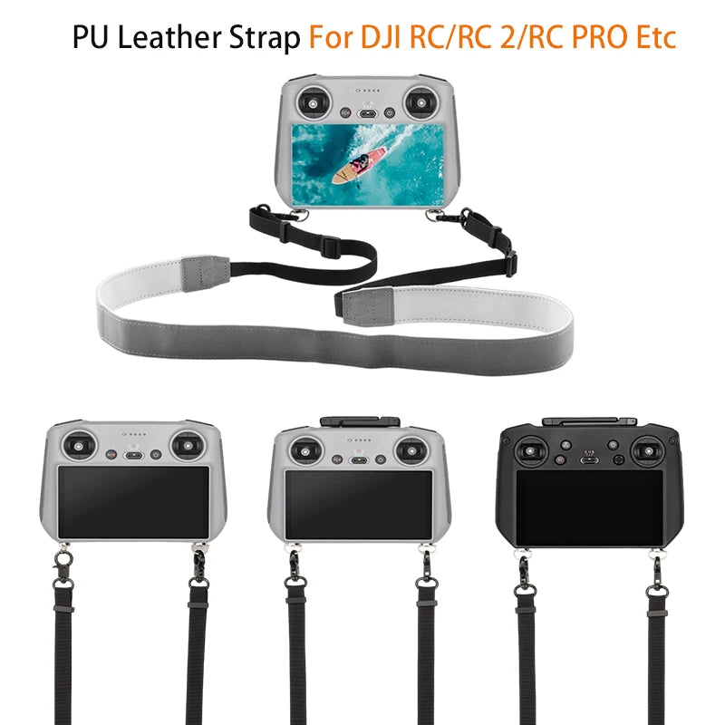 Remote Controller Lanyard NeckStrap w Fixed Clip Hook for DJI MINI 2/Mini 3 4 Pro/Air 2S/Mavic 3 DJI RC 2 N2 Drone Accessories