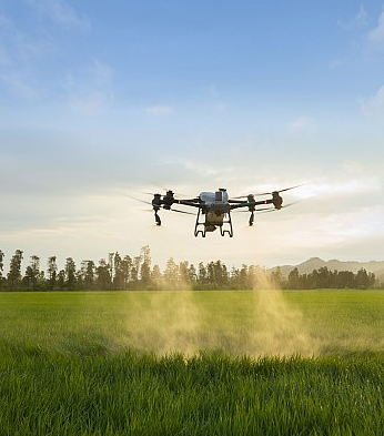 DJI Agras T50 Agriculture Spray Drone - Precision Farming with 90 lb Payload Capacity